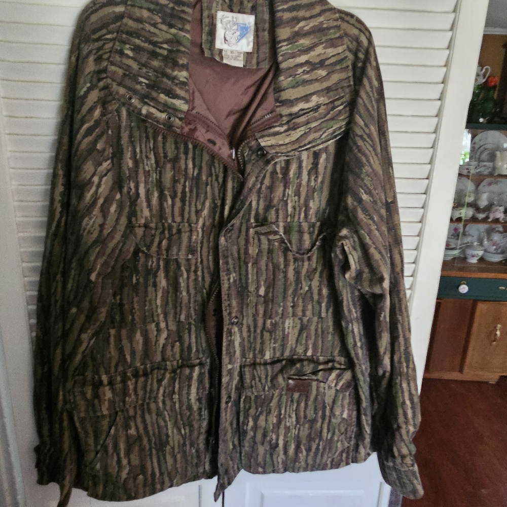 Realtree Camouflage Jacket - Green and Brown